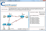 Default Network Diagram for cisco ccna network simulator with designer