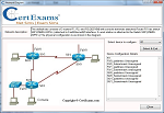Default Network Diagram for CCNA Router Network Simulator