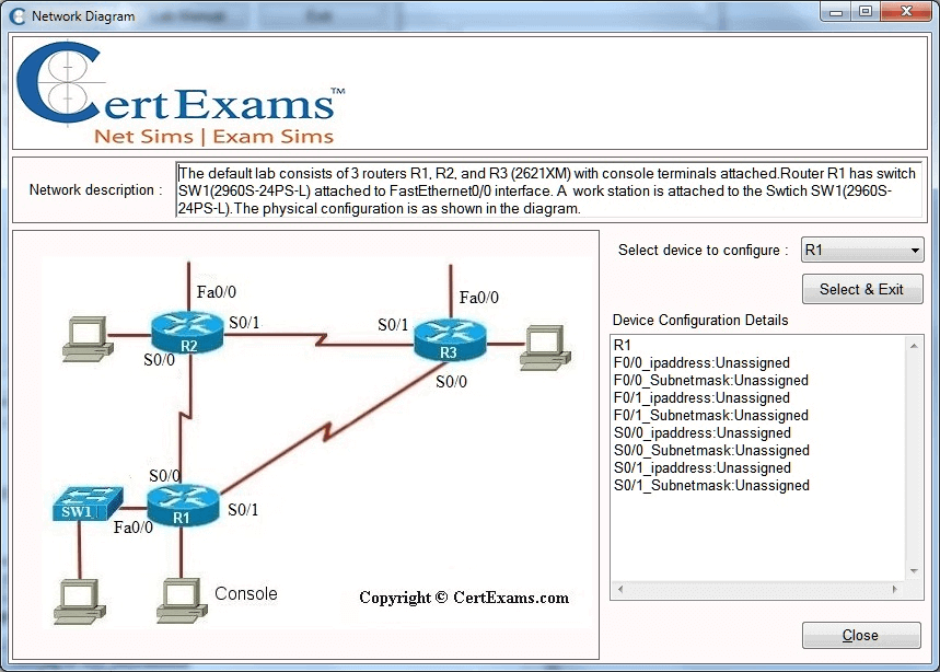 Cert-Ex™ Network Simulator for CCNA Download