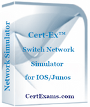 IOS and Juniper Switch Network Simulator Download BoxShot