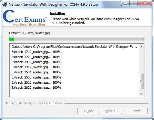 Certexams.com Network Simulator Download instructions