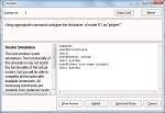 simulator type question for juniper network sim with exam sim