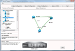 Default Diagram for Network Simulator with Designer for Juniper